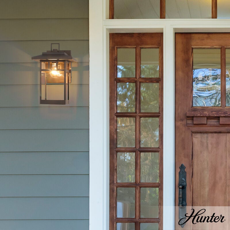 Yancy House 14 Inch Outdoor Wall Light by Hunter Fan