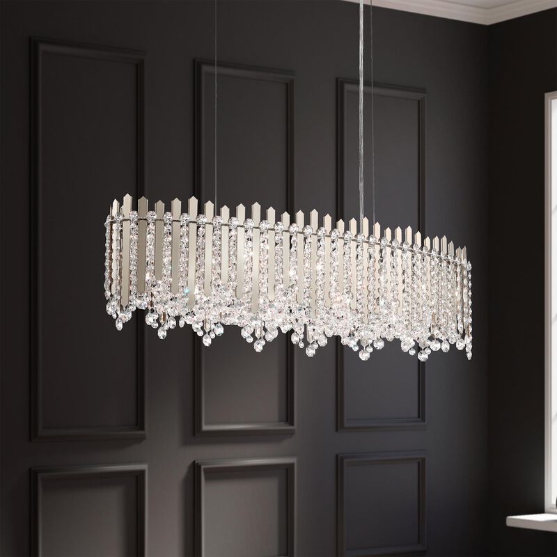 Chatter 36 Inch Linear Chandelier by Schonbek