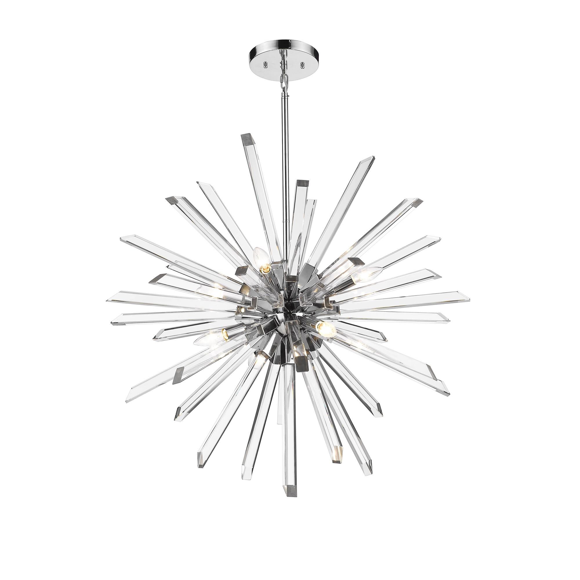 Burst 33 Inch 8 Light Chandelier by Z-Lite