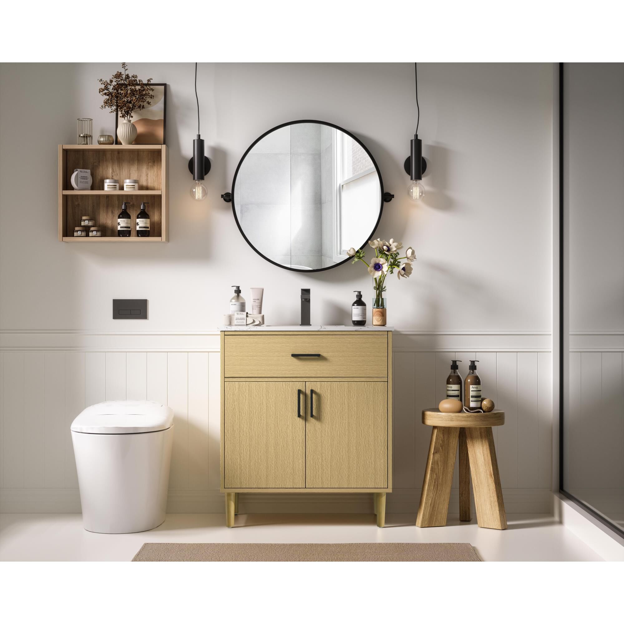 Chandler 30 Inch Bath Vanity by Elegant Dcor