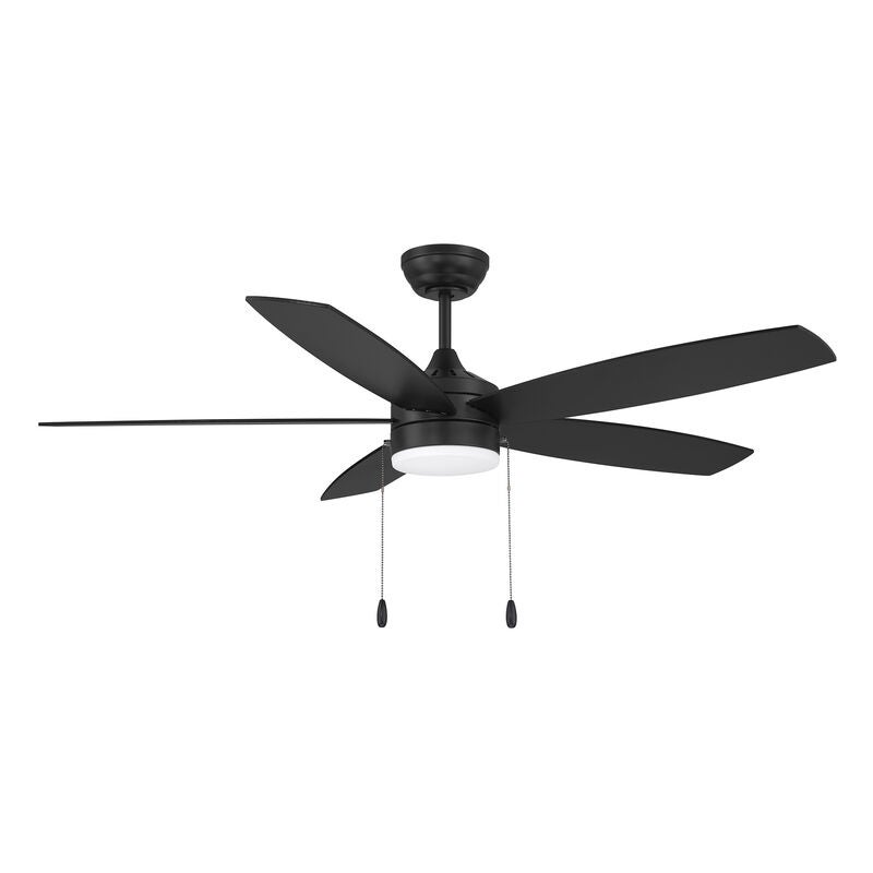 52 Inch Ceiling Fan with Light Kit by Meridian Lighting