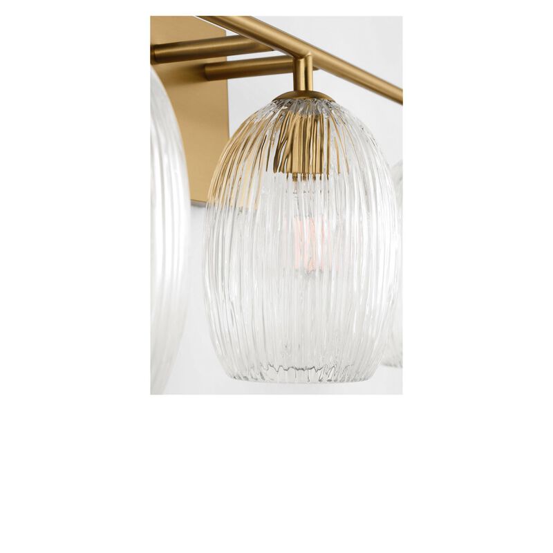 Hable Serafina 27 Inch 3 Light Bath Vanity Light by Visual Comfort Studio