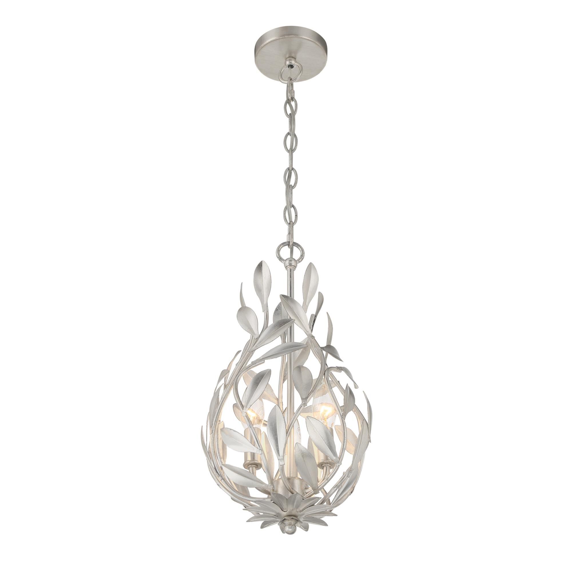 Shown in Antique Silver finish