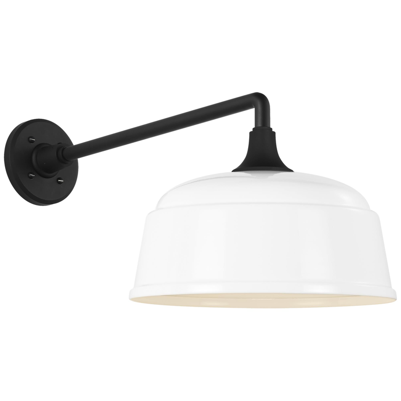 Thomas O'Brien Academy Barn Light 12 Inch Outdoor Wall Light by Visual Comfort Signature Collection