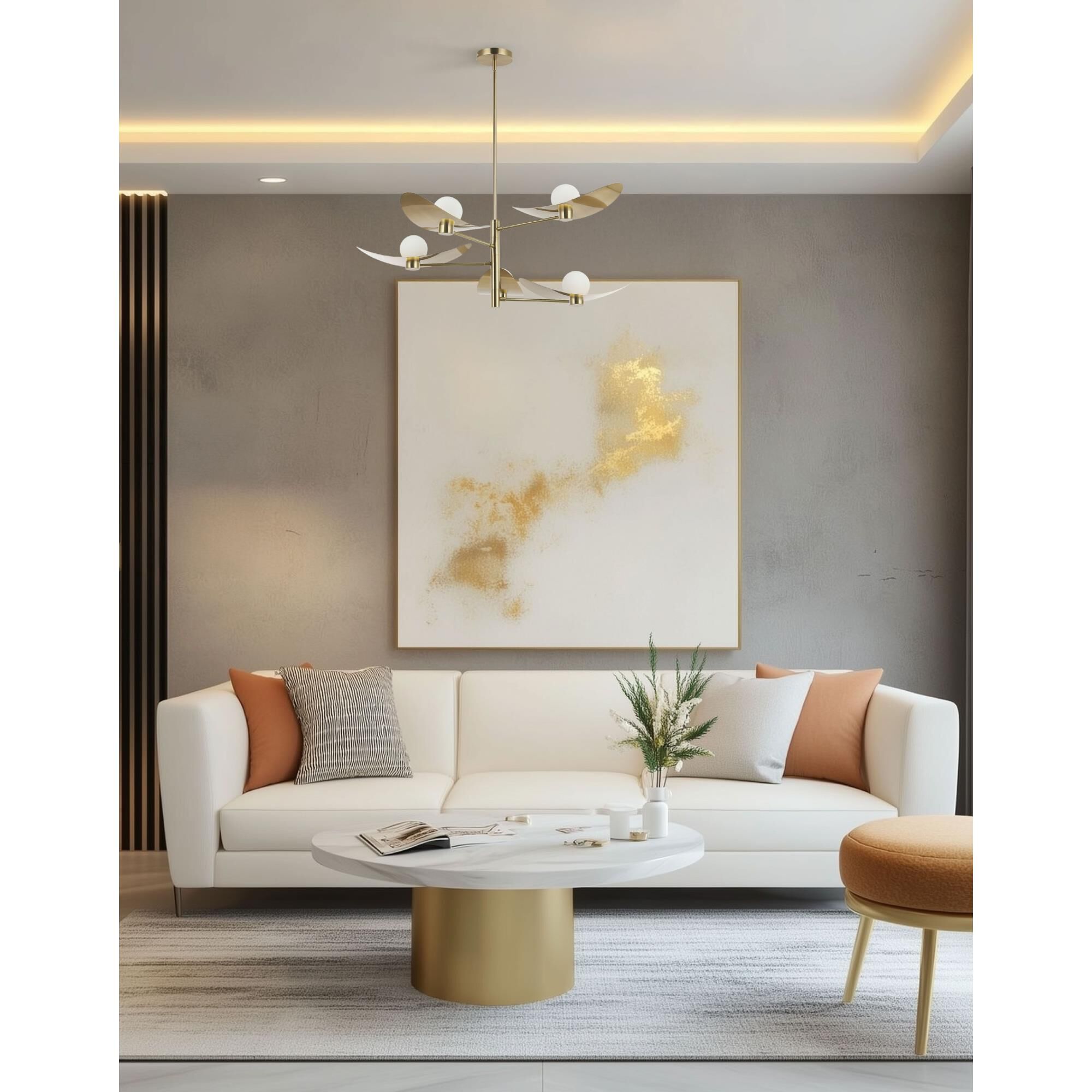 Christobel 40 Inch Chandelier by Dainolite