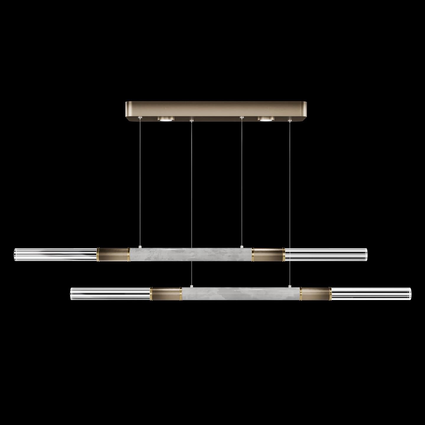 Antonia 71 Inch Linear Suspension Light by Fine Art Handcrafted Lighting