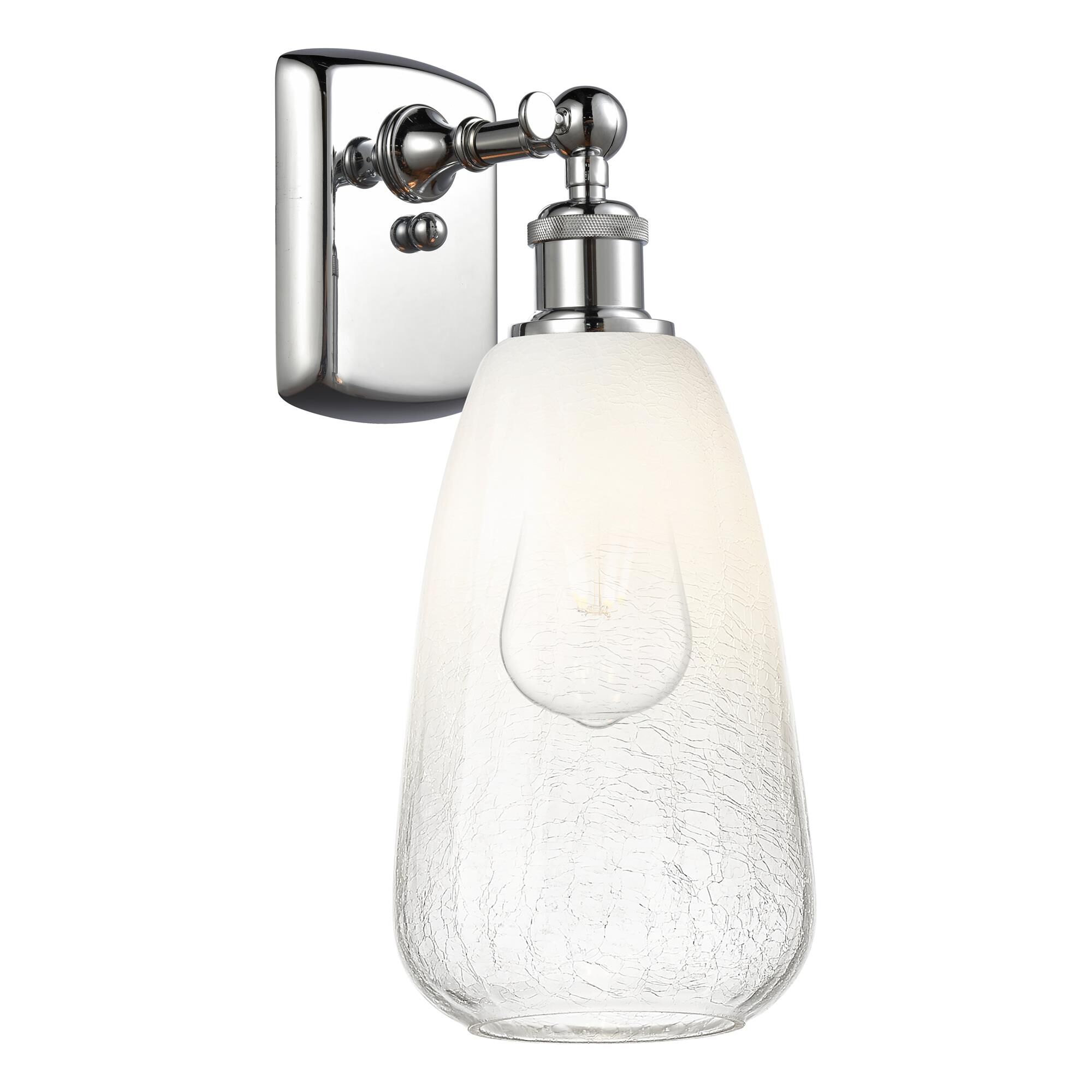 Shown in Polished Chrome finish and Opal glass