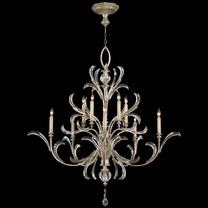 Beveled Arcs Chandelier by Fine Art Handcrafted Lighting