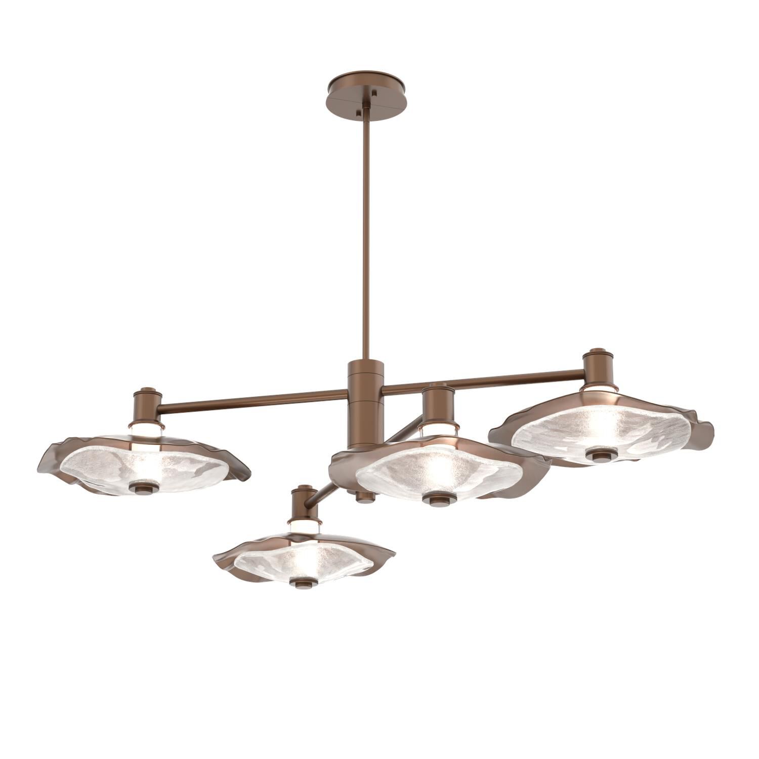 Shown in Burnished Bronze finish and Clear Granite accent