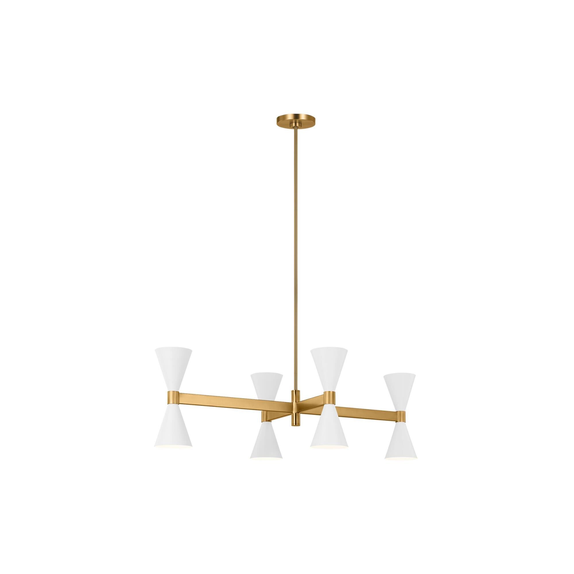 Albertine 42 Inch 8 Light Chandelier by Visual Comfort Studio Collection