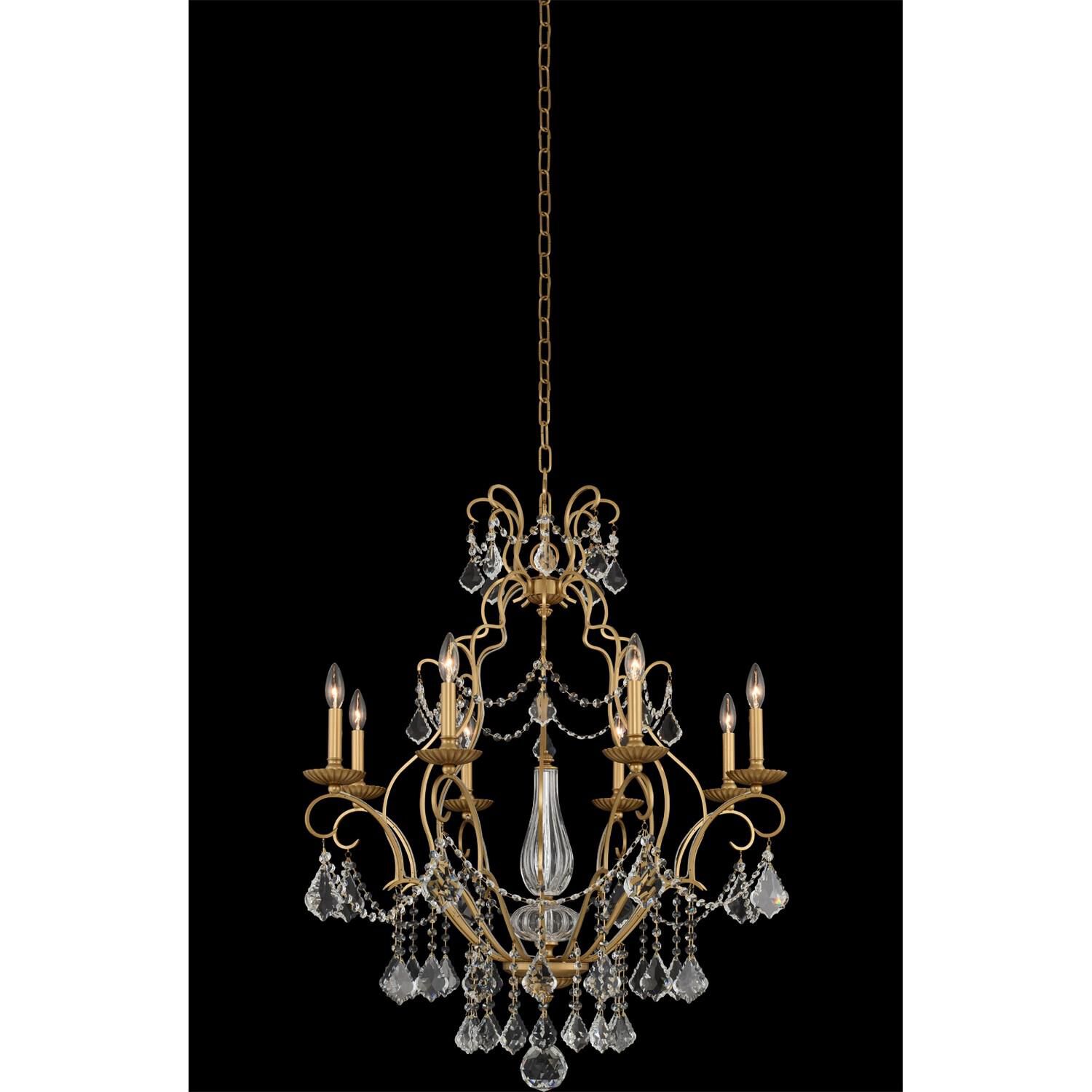 Elise 32 Inch 8 Light Chandelier by Allegri