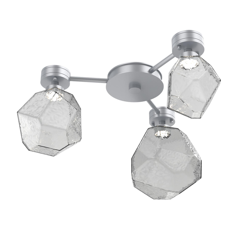 Levi Wilson Gem 24 Inch Semi Flush Mount by Hammerton Studio