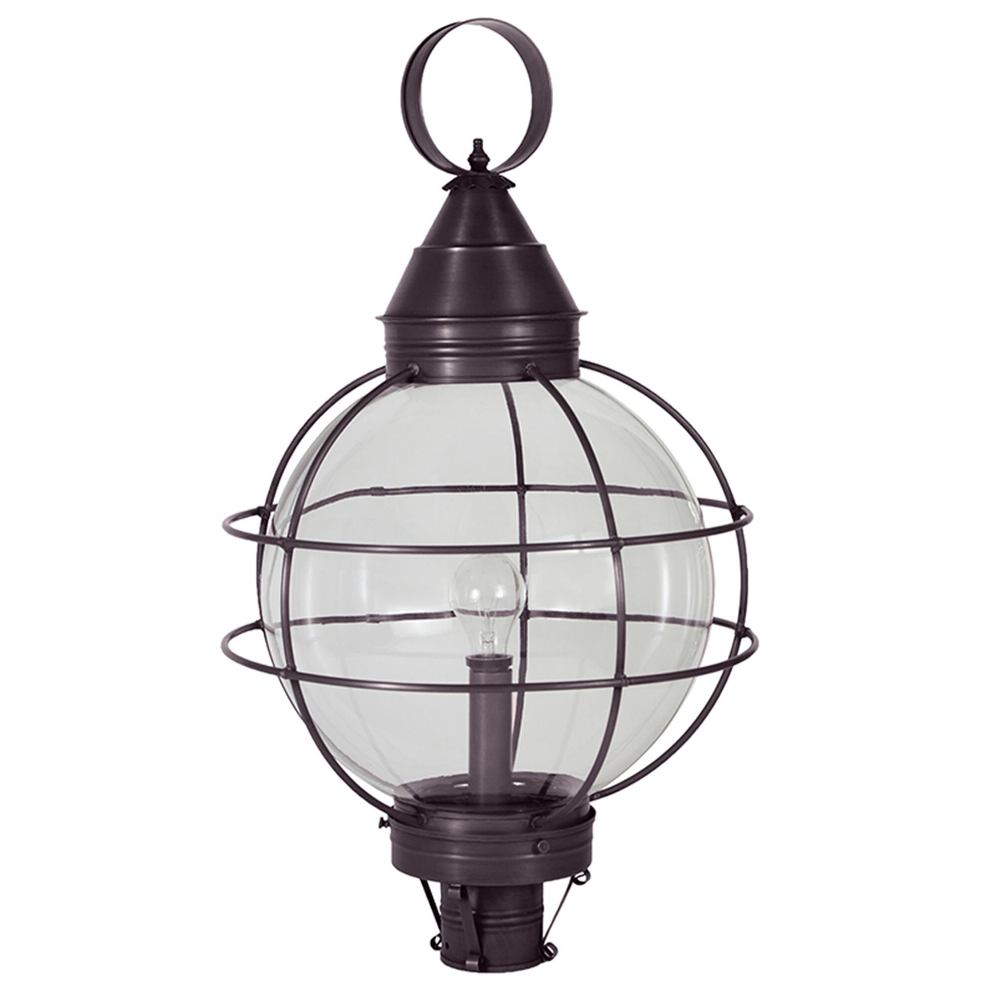 Onion 30 Inch Tall Outdoor Post Lamp by Northeast Lantern