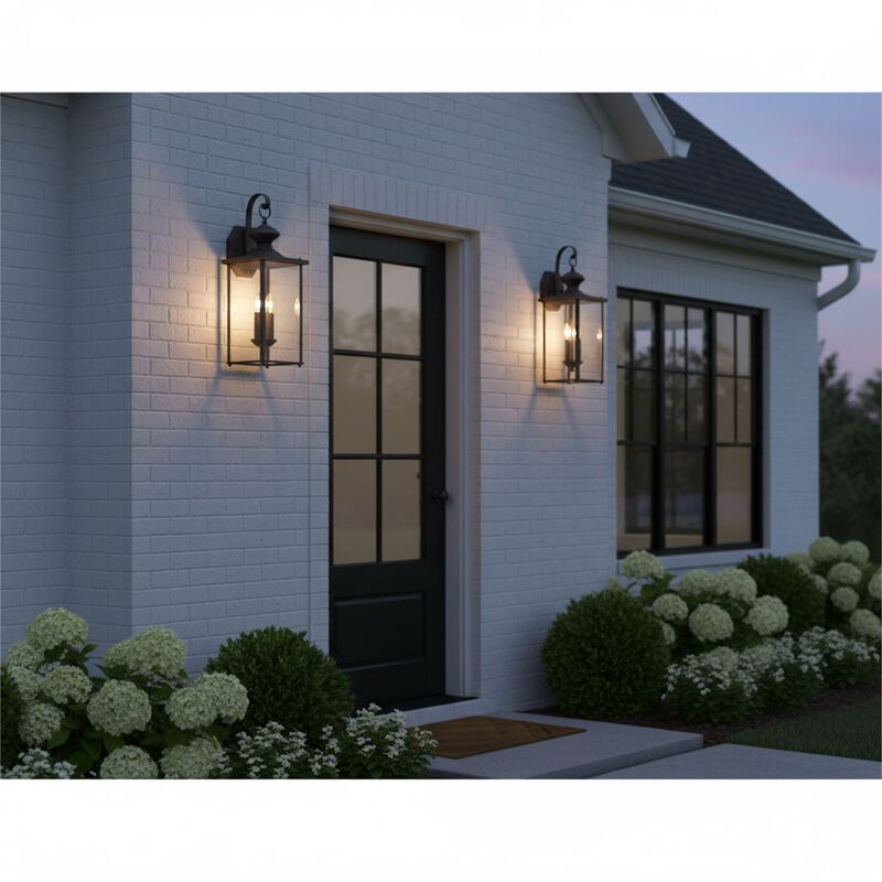 Jamestowne 20 Inch Tall 2 Light Outdoor Wall Light by Generation Lighting