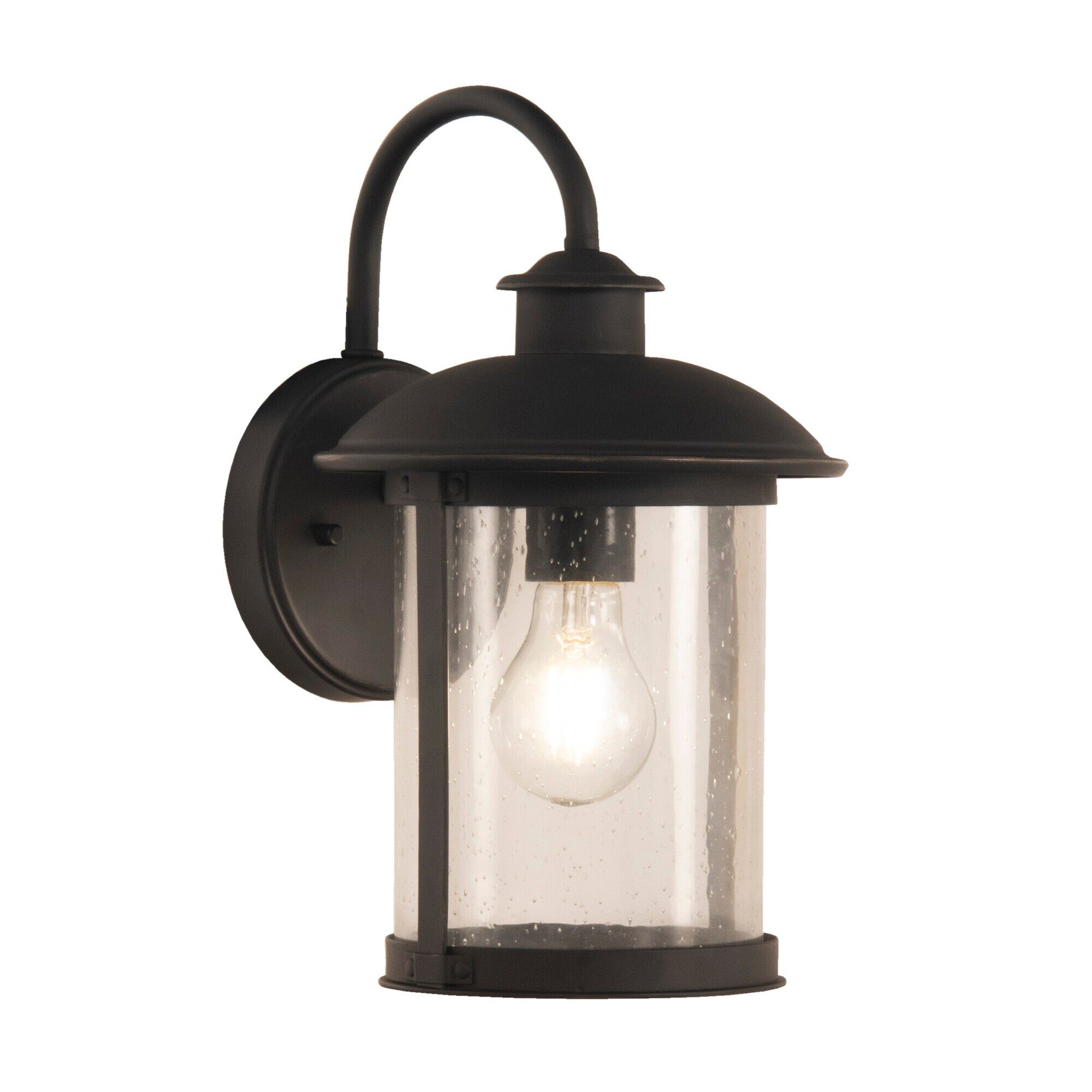 Shown in Dark Bronze Gilded finish and Cylinder glass