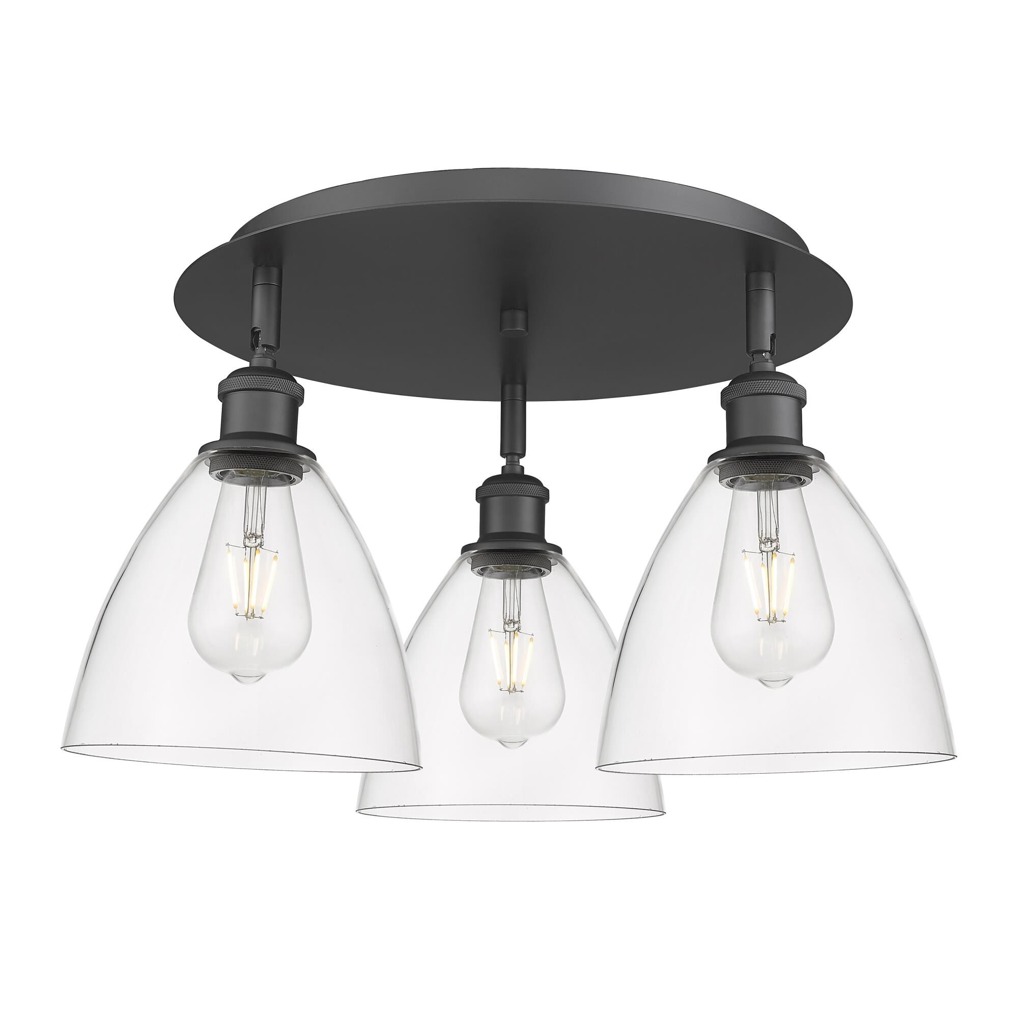 Bruno Marashlian Bristol Glass 19 Inch Flush Mount by Innovations Lighting