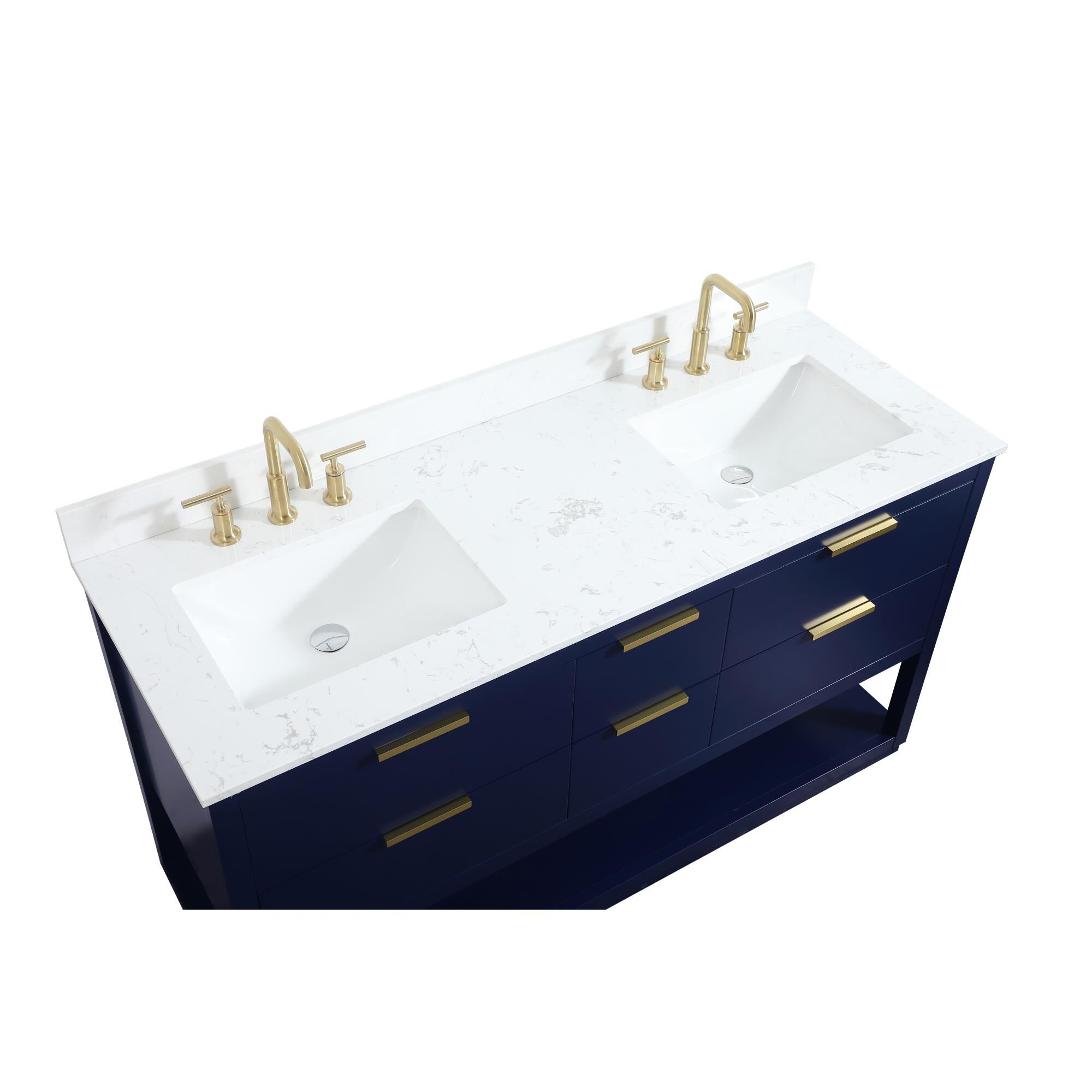 Larkin 60 Inch Bath Vanity by Elegant Decor