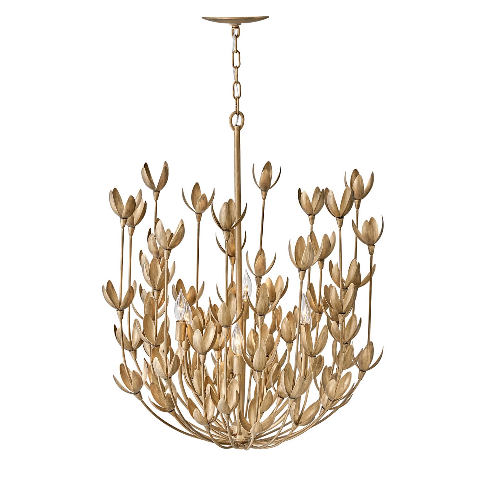 Shown in Burnished Gold finish