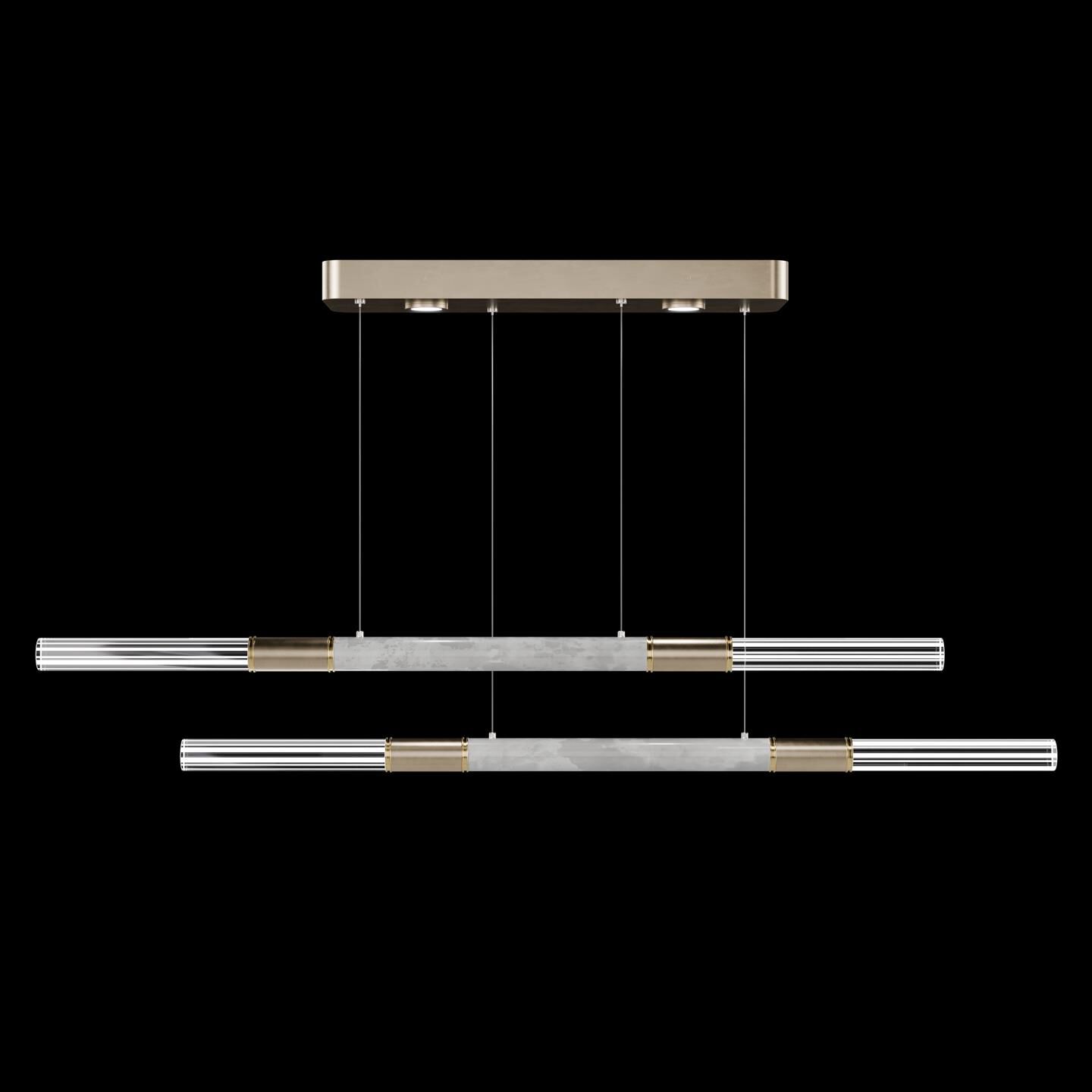 Antonia 71 Inch Linear Suspension Light by Fine Art Handcrafted Lighting