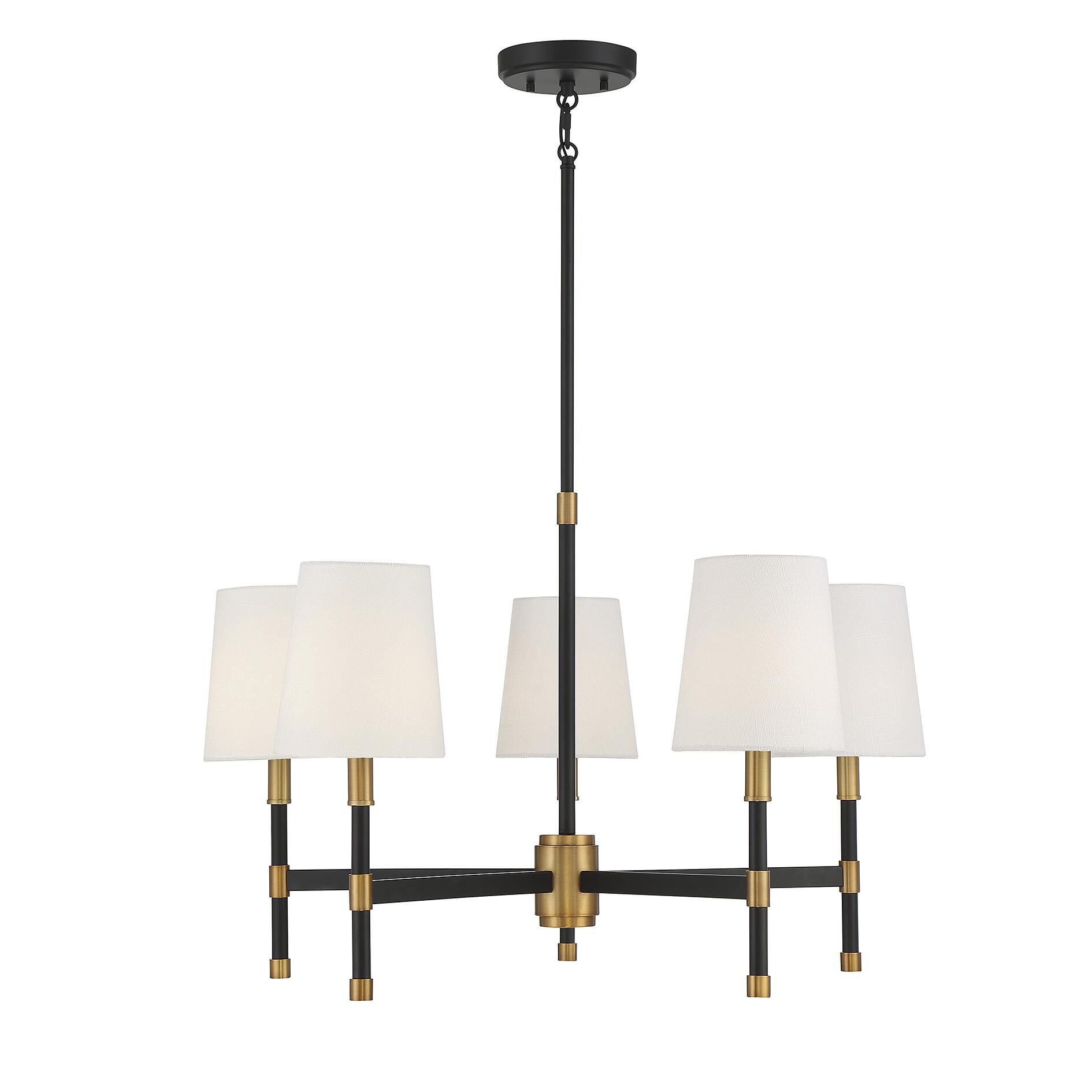 Brody 28 Inch 5 Light Chandelier by Savoy House
