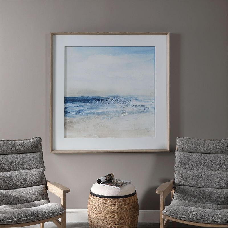 Uttermost Surf And Sand Framed Print Print by Uttermost