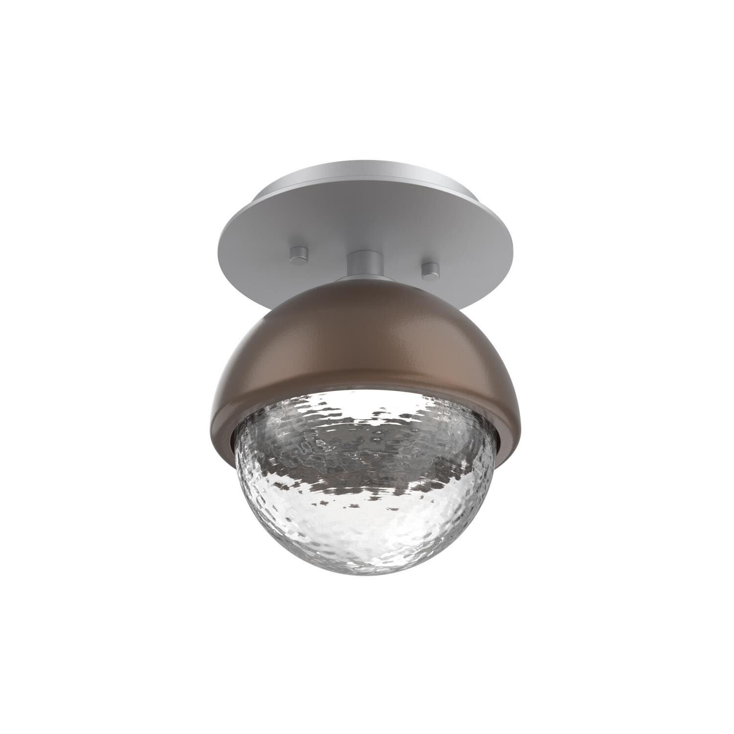 Levi Wilson Cabochon 6 Inch Flush Mount by Hammerton Studio