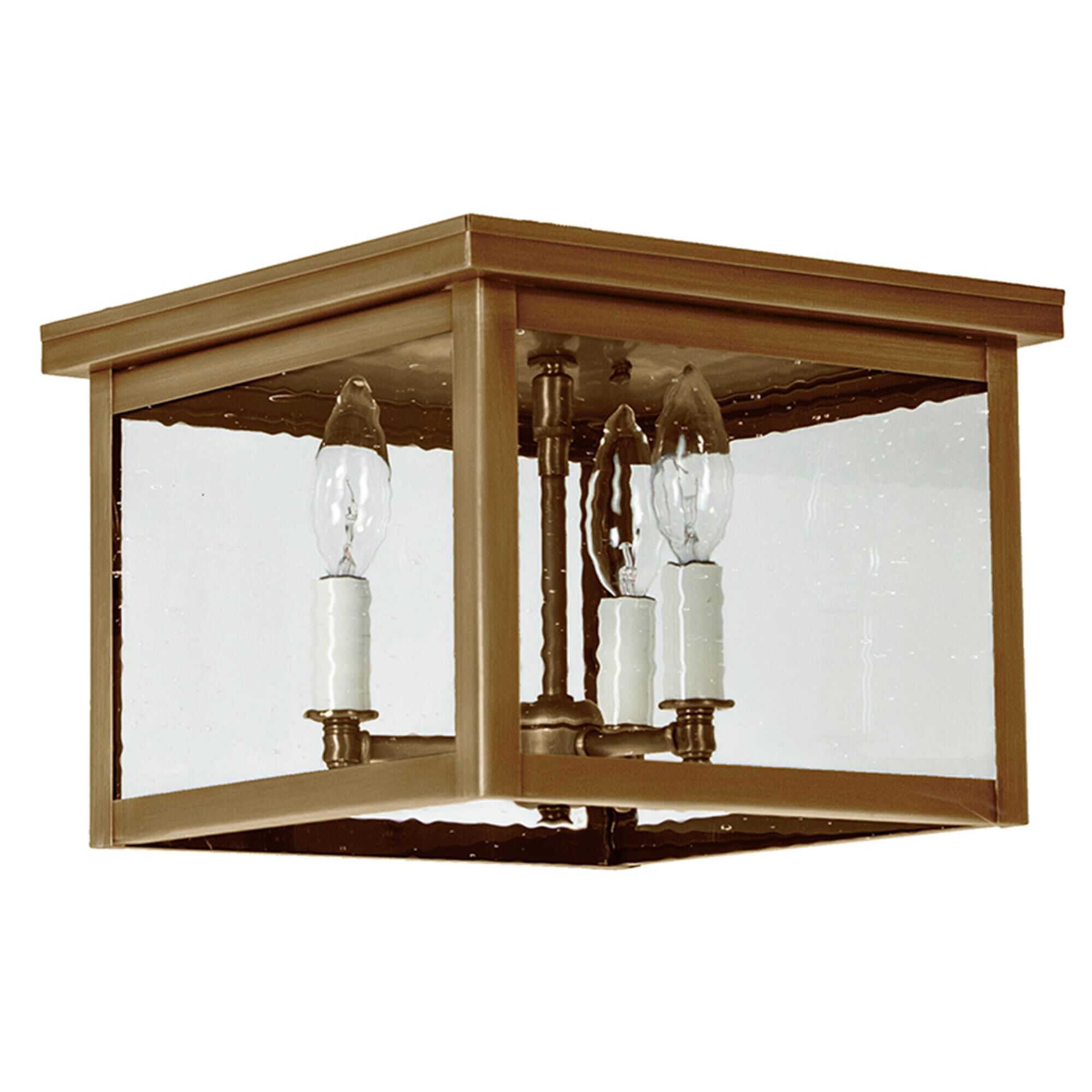 Williams 11 Inch 3 Light Outdoor Flush Mount,