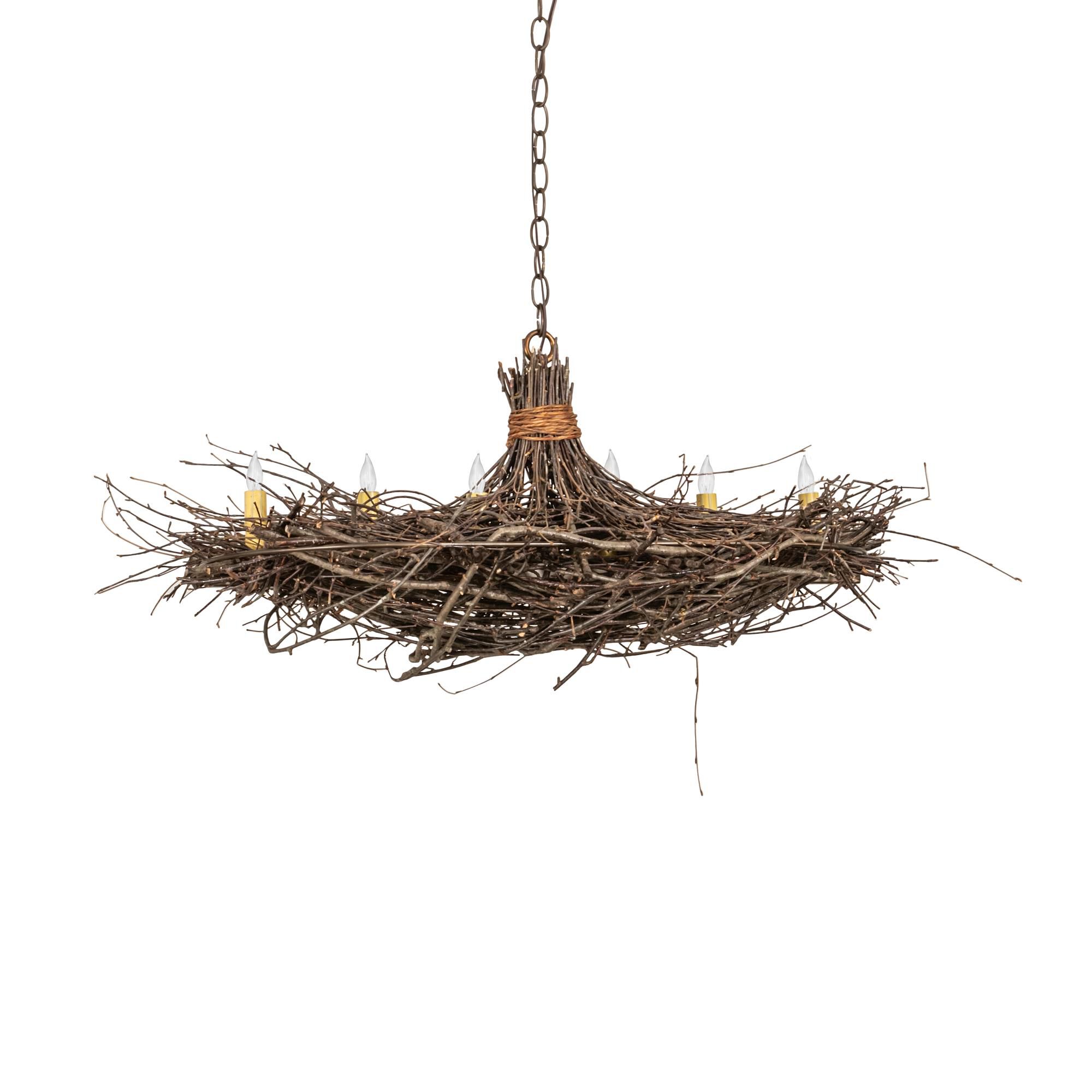 Twigs 32 Inch Large Pendant by Meyda Lighting