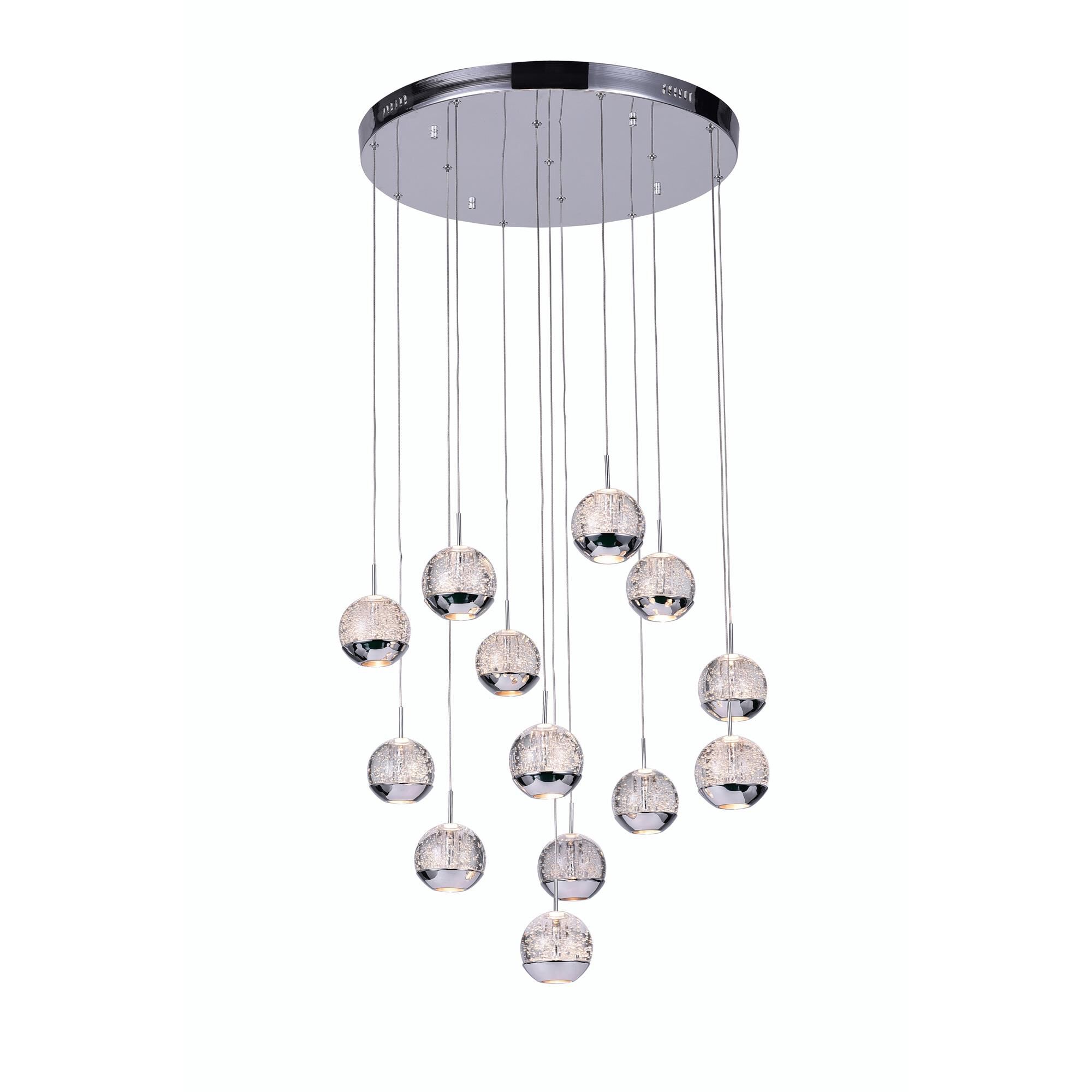 Perrier 24 Inch 13 Light LED Multi Light Pendant by CWI Lighting
