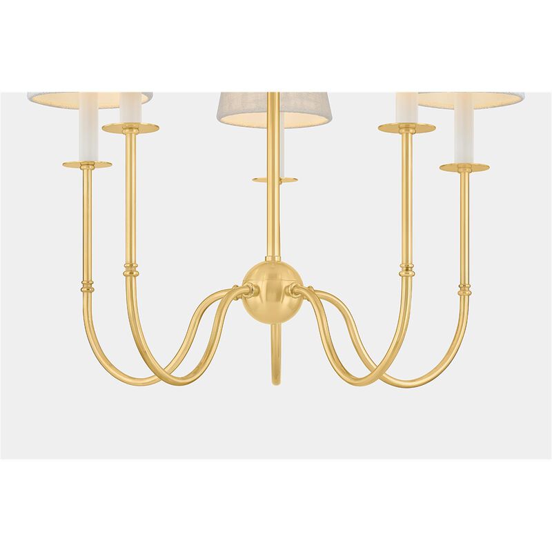 Amina Medium Chandelier by Hudson Valley Lighting