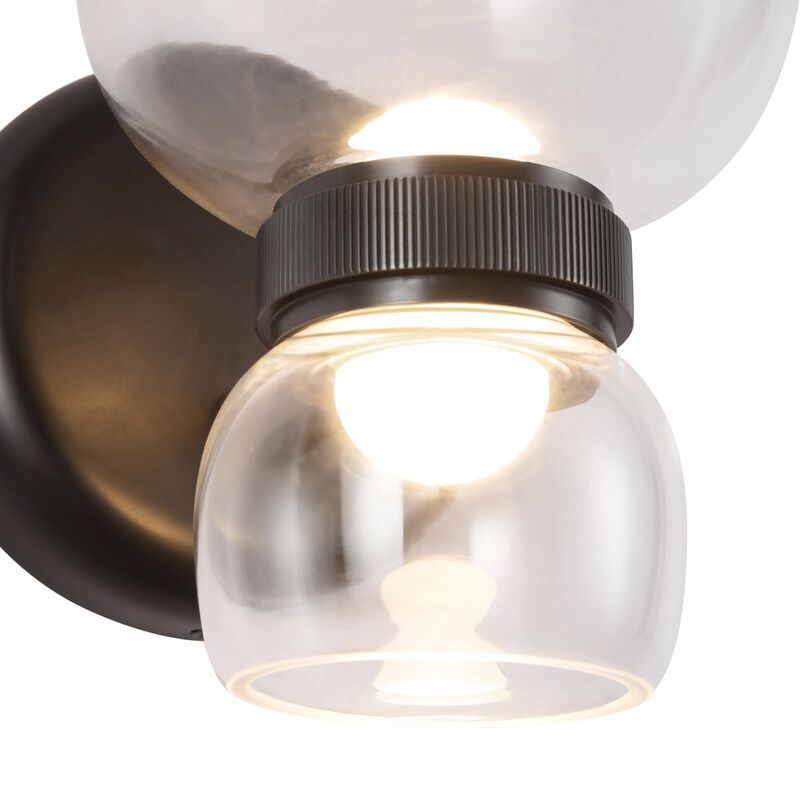 Elisa Carlucci Sutton 8 Inch Bath Vanity Light by Alora Lighting