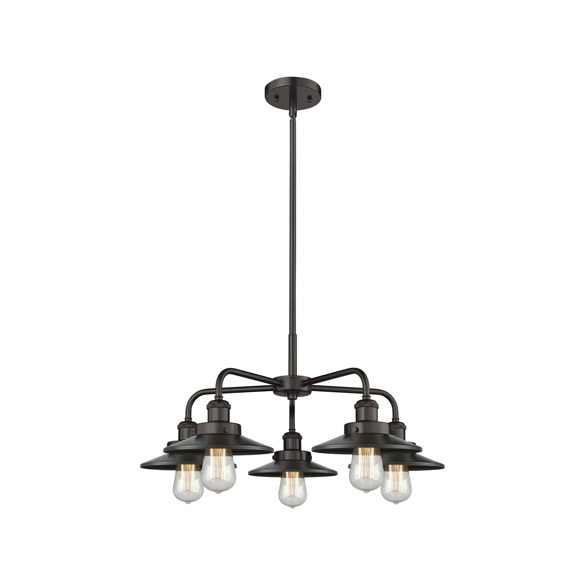 Shown in Oil Rubbed Bronze finish and Oil Rubbed Bronze shade