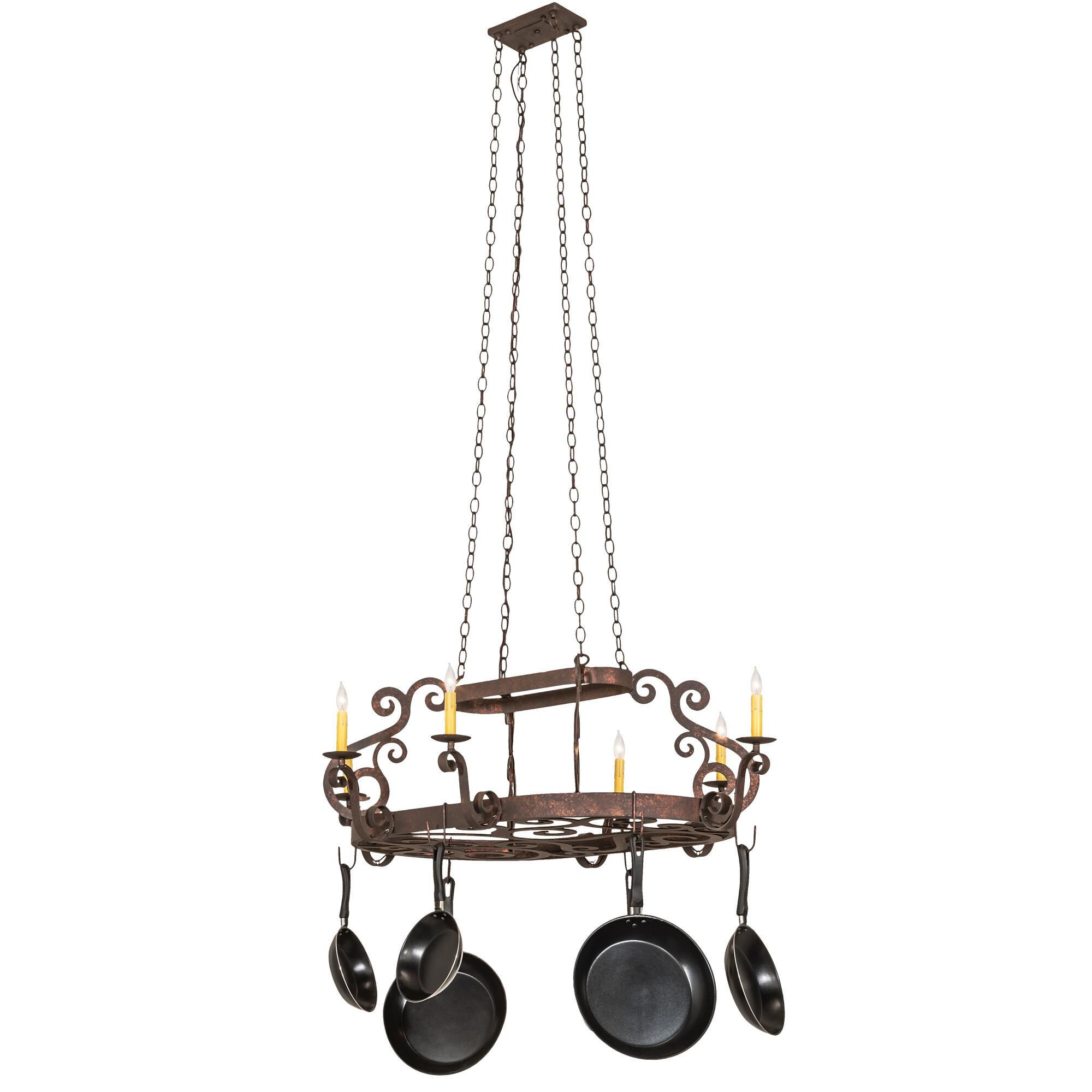 Shown in Rust Finish;Copper finish