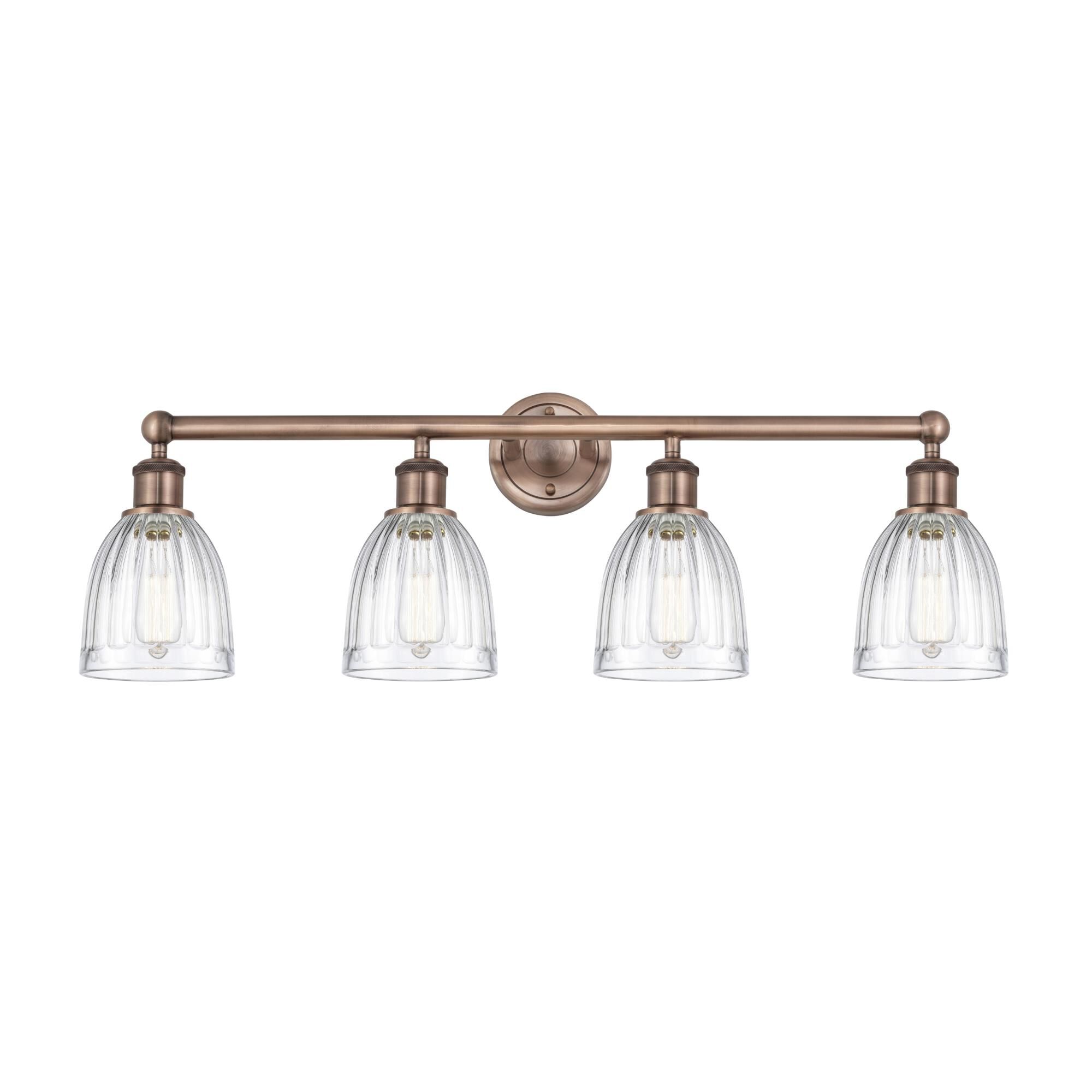 Bruno Marashlian Brookfield 32 Inch 4 Light Bath Vanity Light by Innovations Lighting