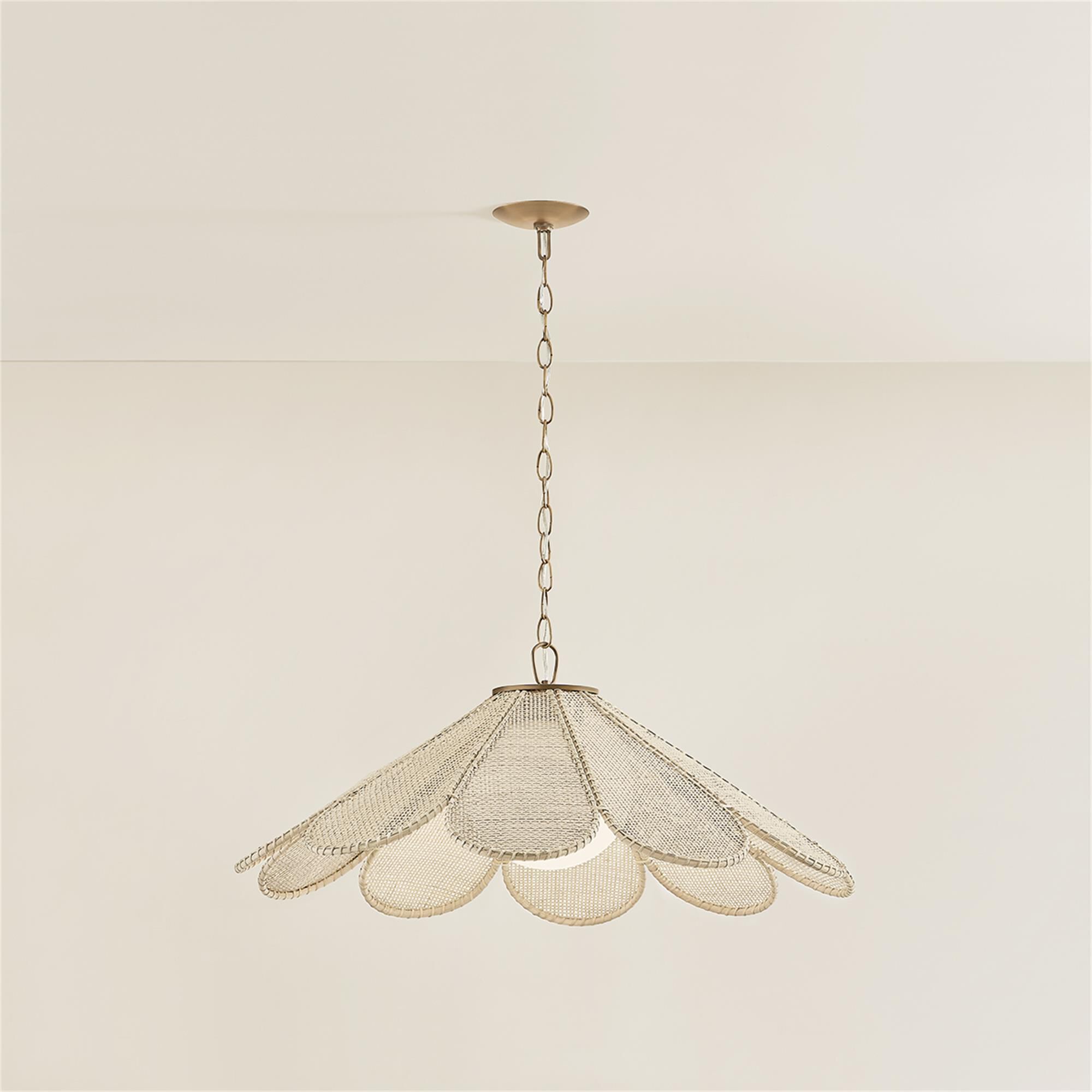 Lauren Liess Petal 36 Inch Large Pendant,