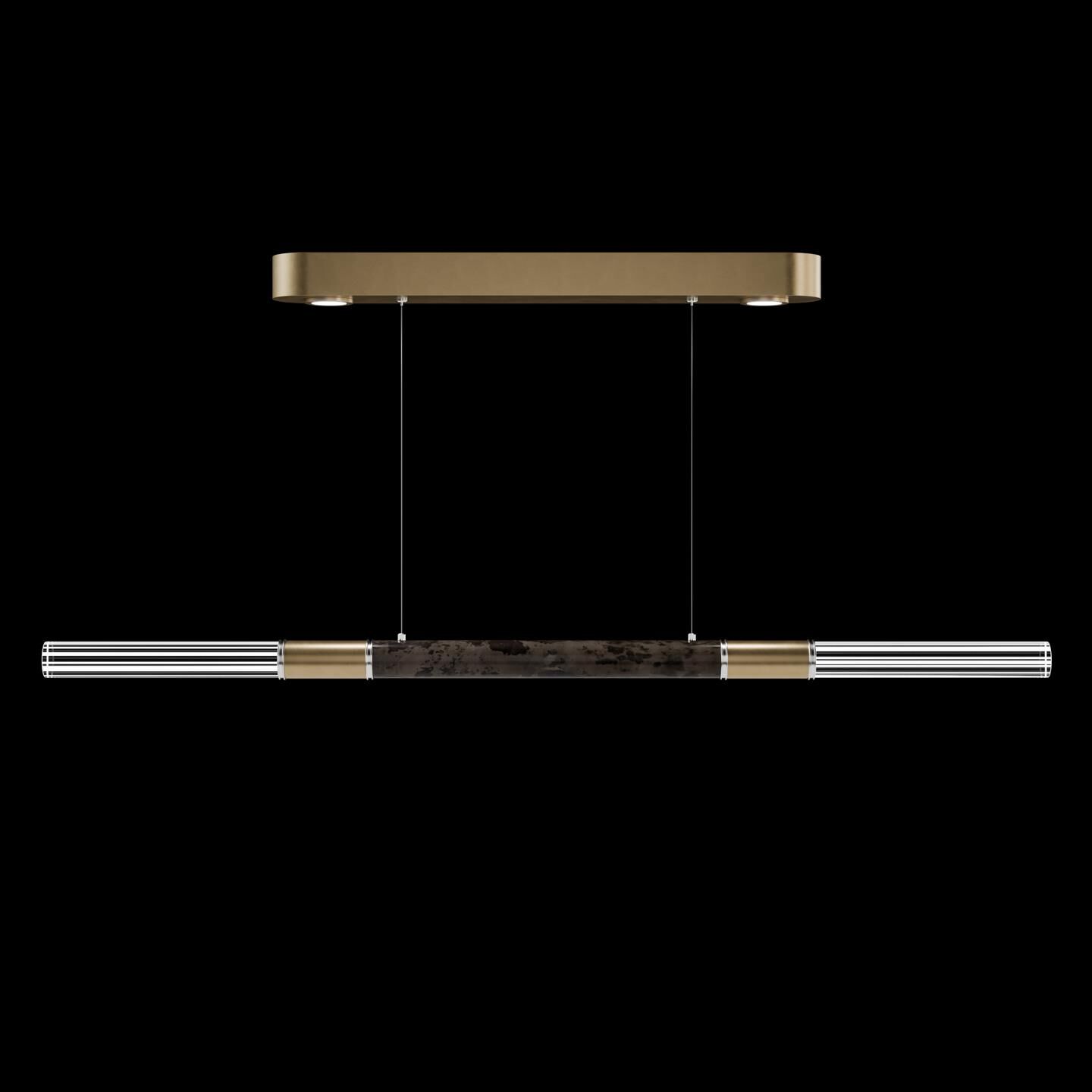 Antonia 62 Inch Linear Suspension Light by Fine Art Handcrafted Lighting