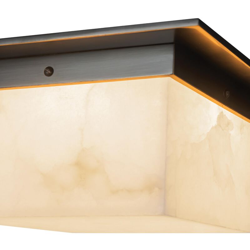 Jason Koharik Mineral 11 Inch 2 Light Flush Mount by Alora Lighting