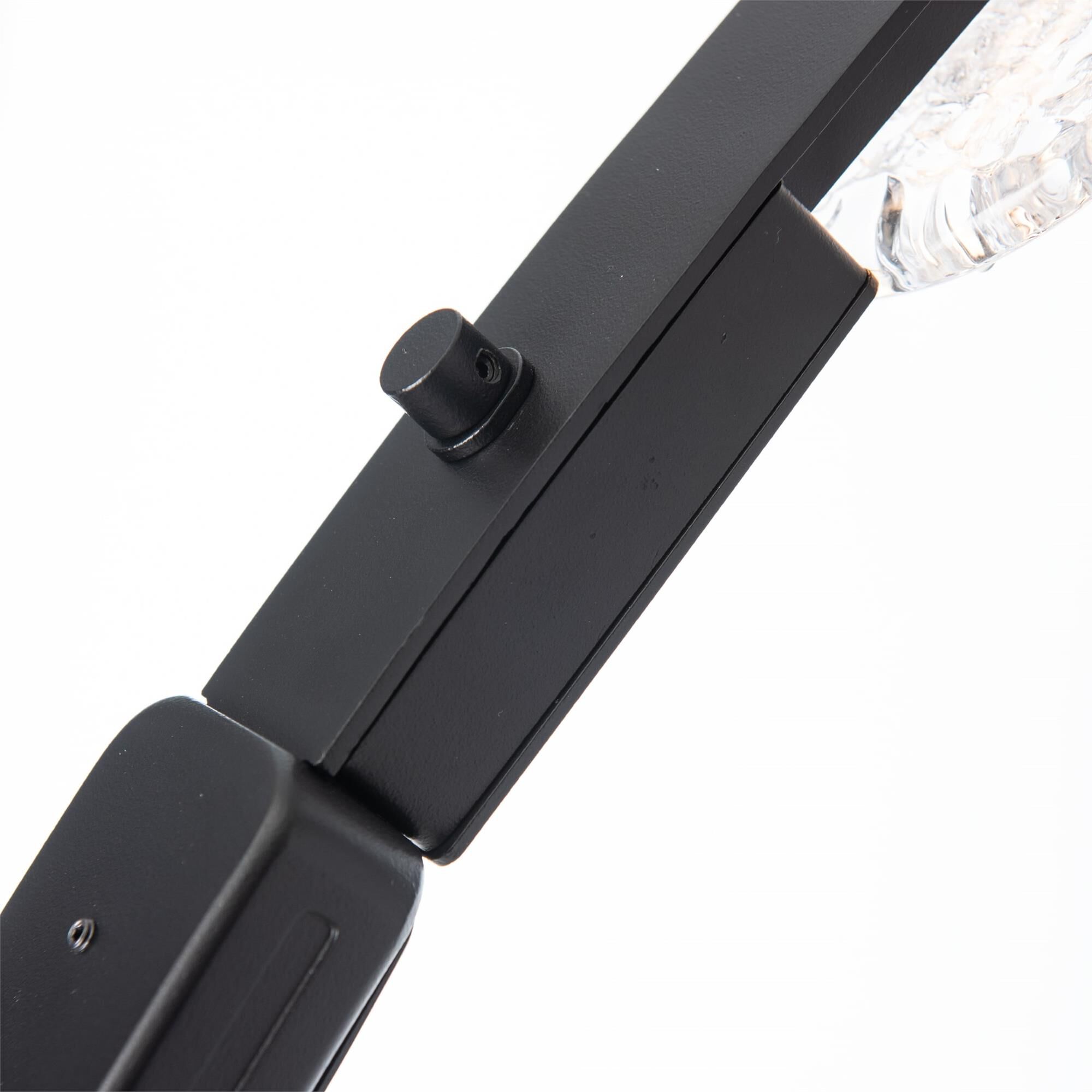 Shown in Black finish