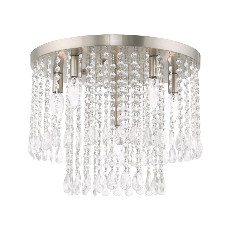 Elizabeth 6 Light Outdoor Flush Mount by Livex Lighting