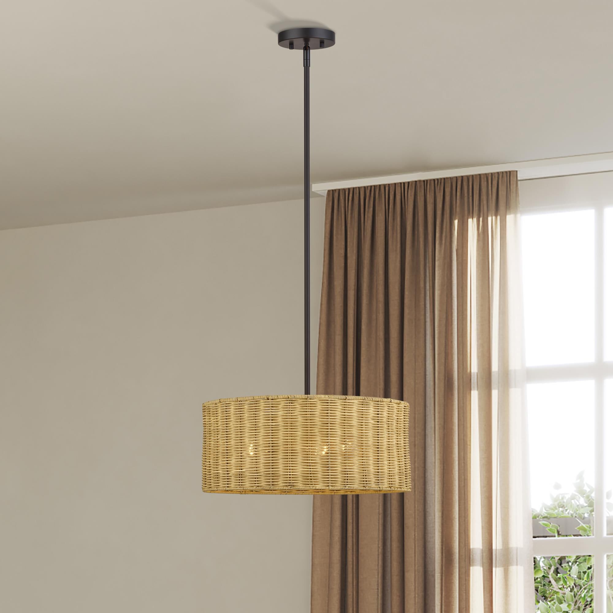 Weavington 18 Inch Large Pendant by Livex Lighting