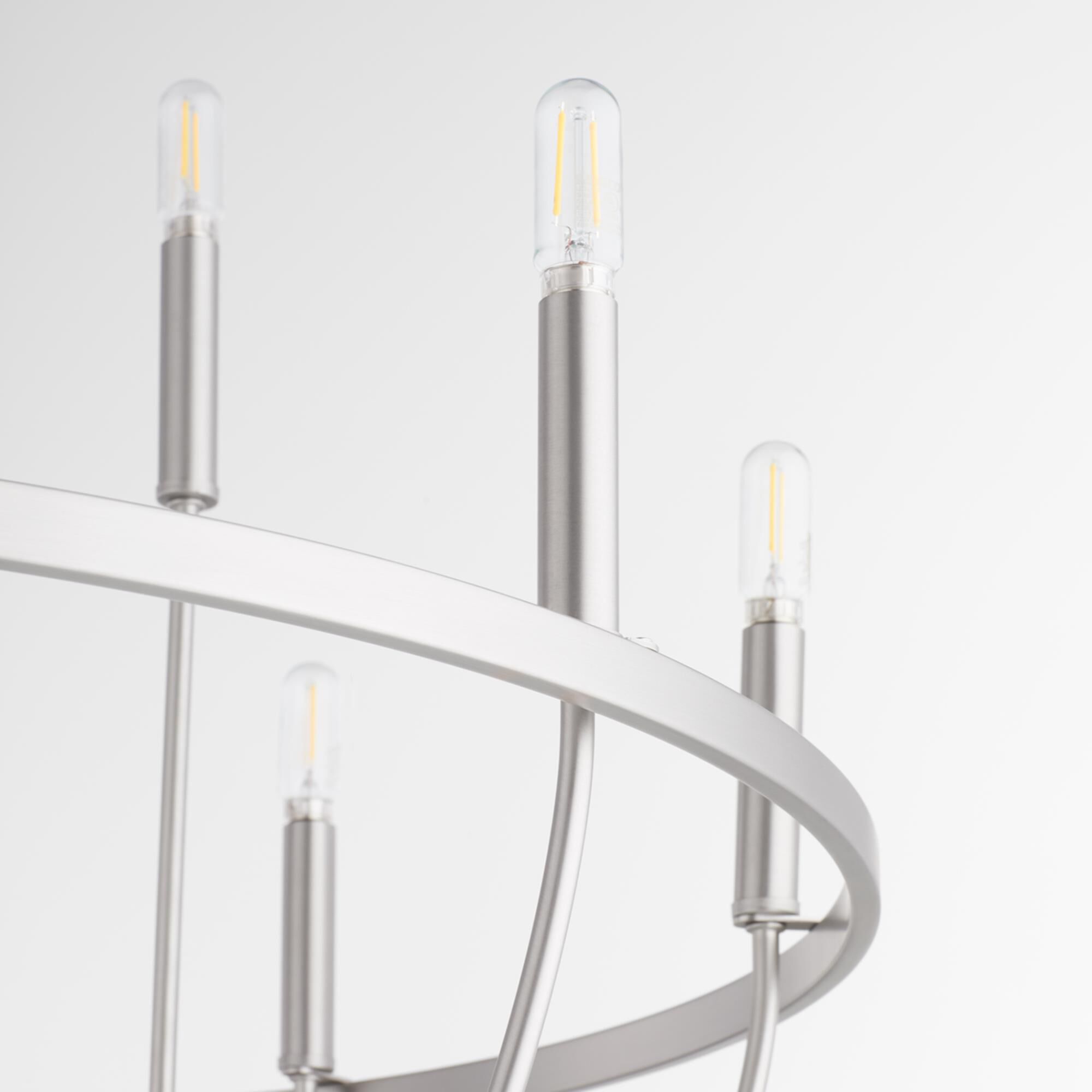 Shown in Satin Nickel finish