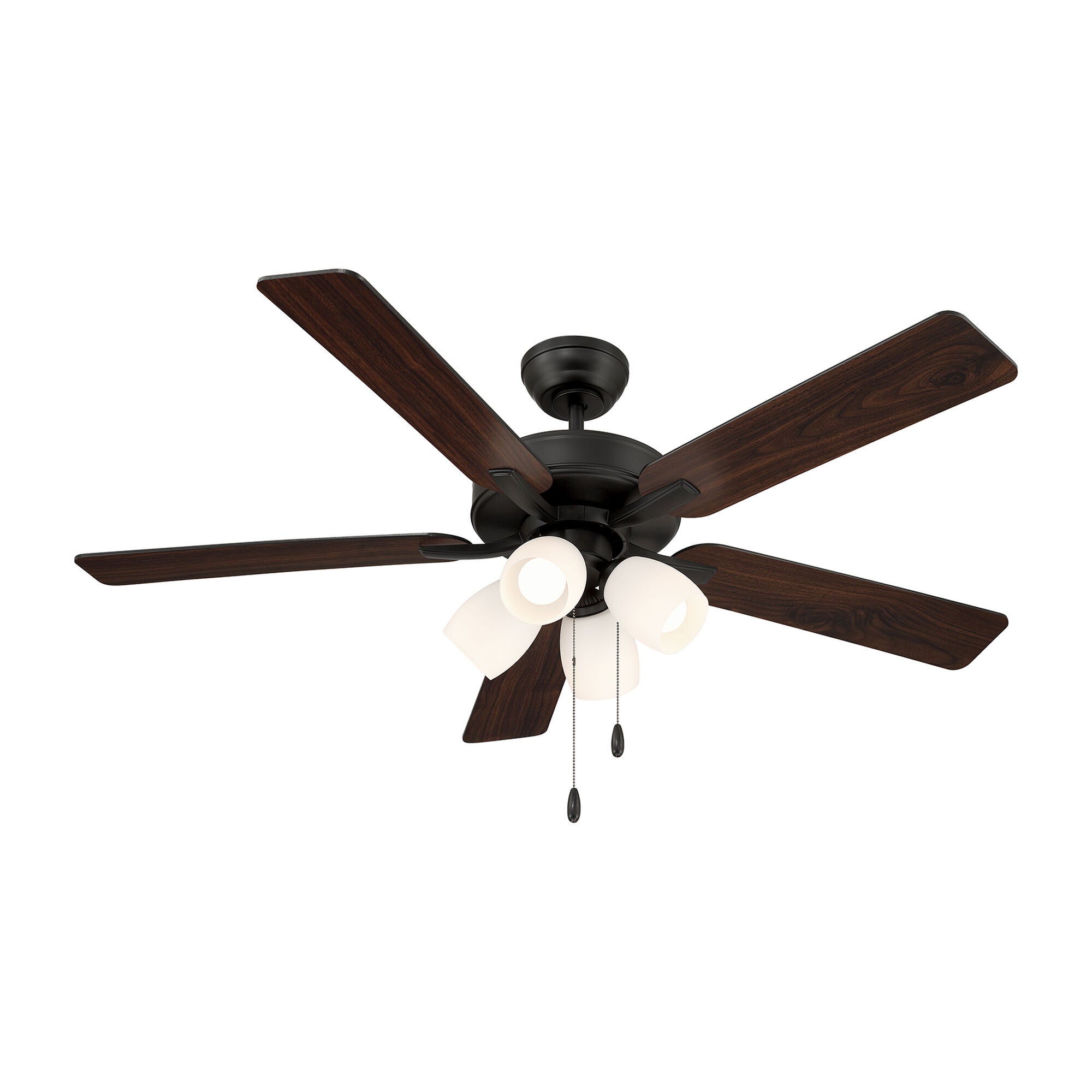 52 Inch Ceiling Fan with Light Kit,