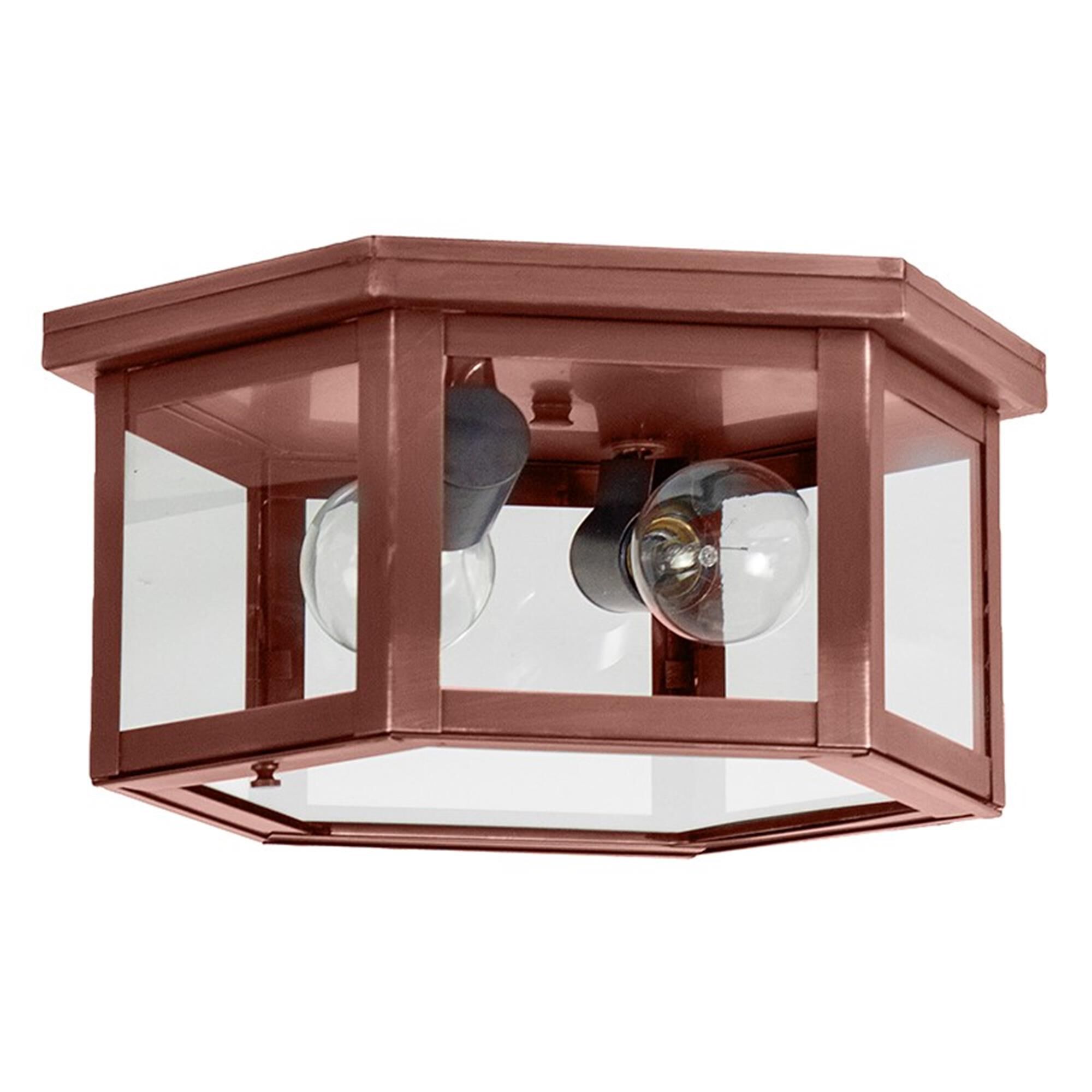 Williams 13 Inch 2 Light Outdoor Flush Mount,