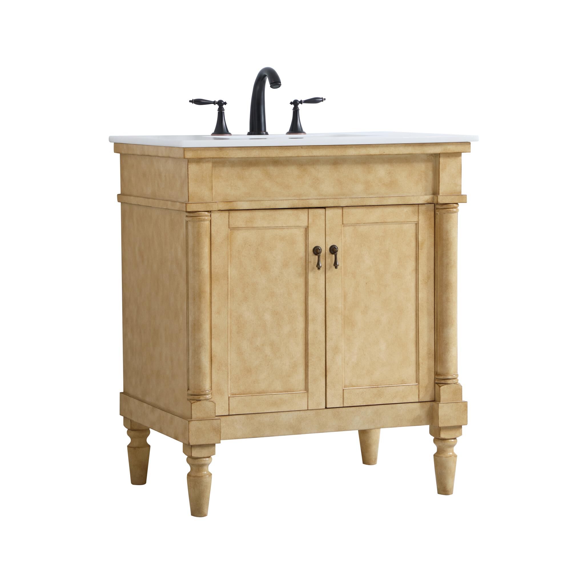 Shown in Antique Beige finish