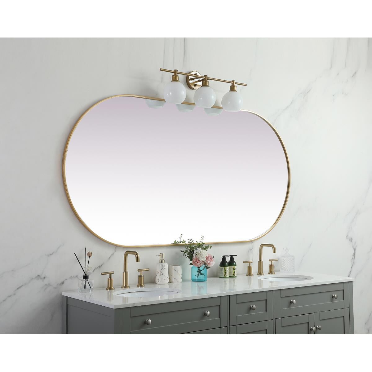 Asha 72 Inch Decorative Mirror by Elegant Decor