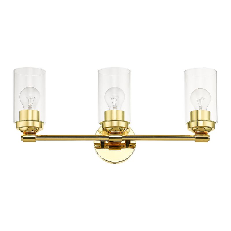 Whittier 22 Inch 3 Light Bath Vanity Light by Livex Lighting