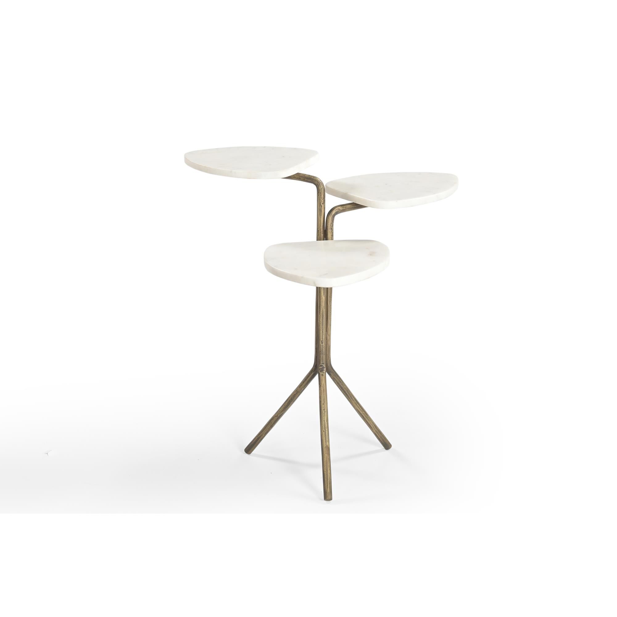 Alpine 24 Inch Accent Table by Bassett Mirror Company