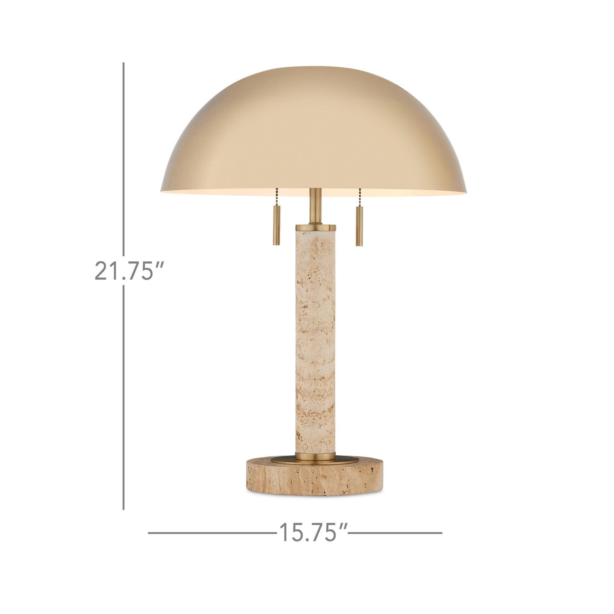 Miles 22 Inch Table Lamp by Currey and Company