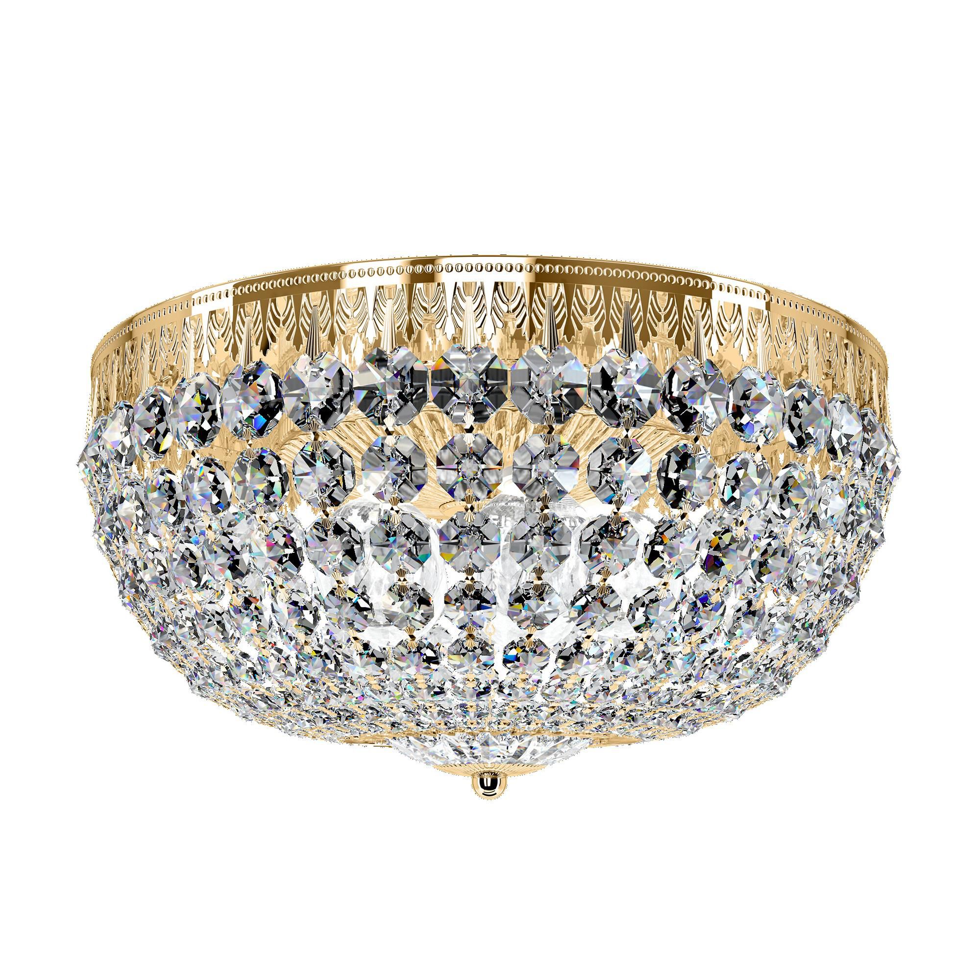 Petit Crystal 14 Inch Flush Mount by Schonbek