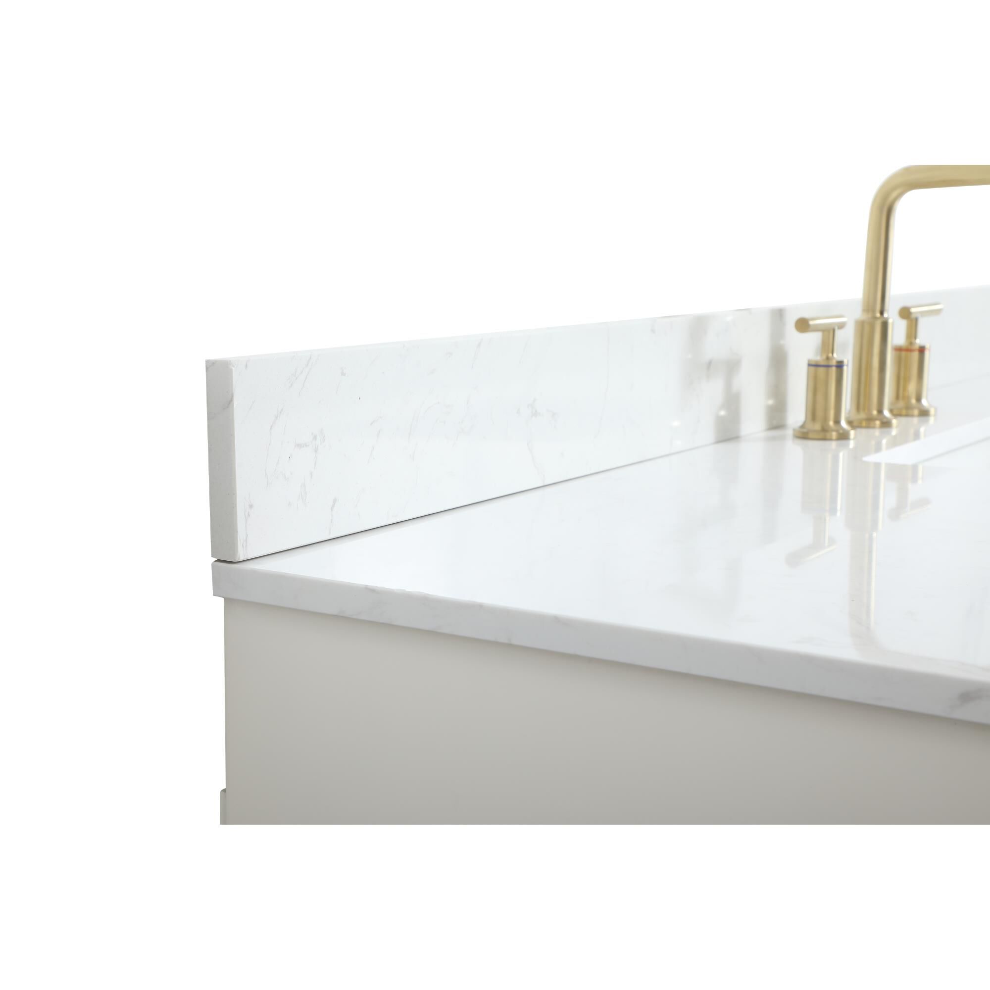 Shown in White finish